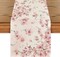 Floral Cherry Blossoms Branches Summer Table Runner, Seasonal Spring Kitchen Dining Table Decoration for Home Party Decor 13x72 Inch